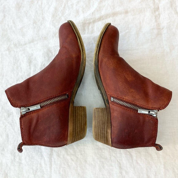 Lucky Brand Basel Leather Booties - Picture 6 of 15